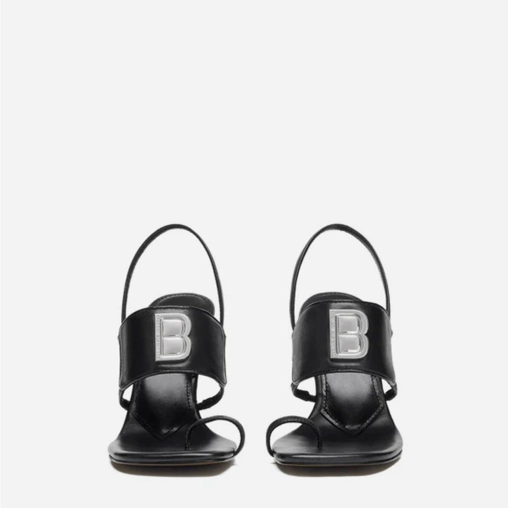 Brandon Blackwood Black Heeled Kingston Sandal